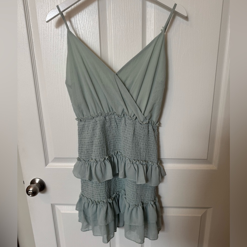 She and Sky blue-green dress! Never worn!